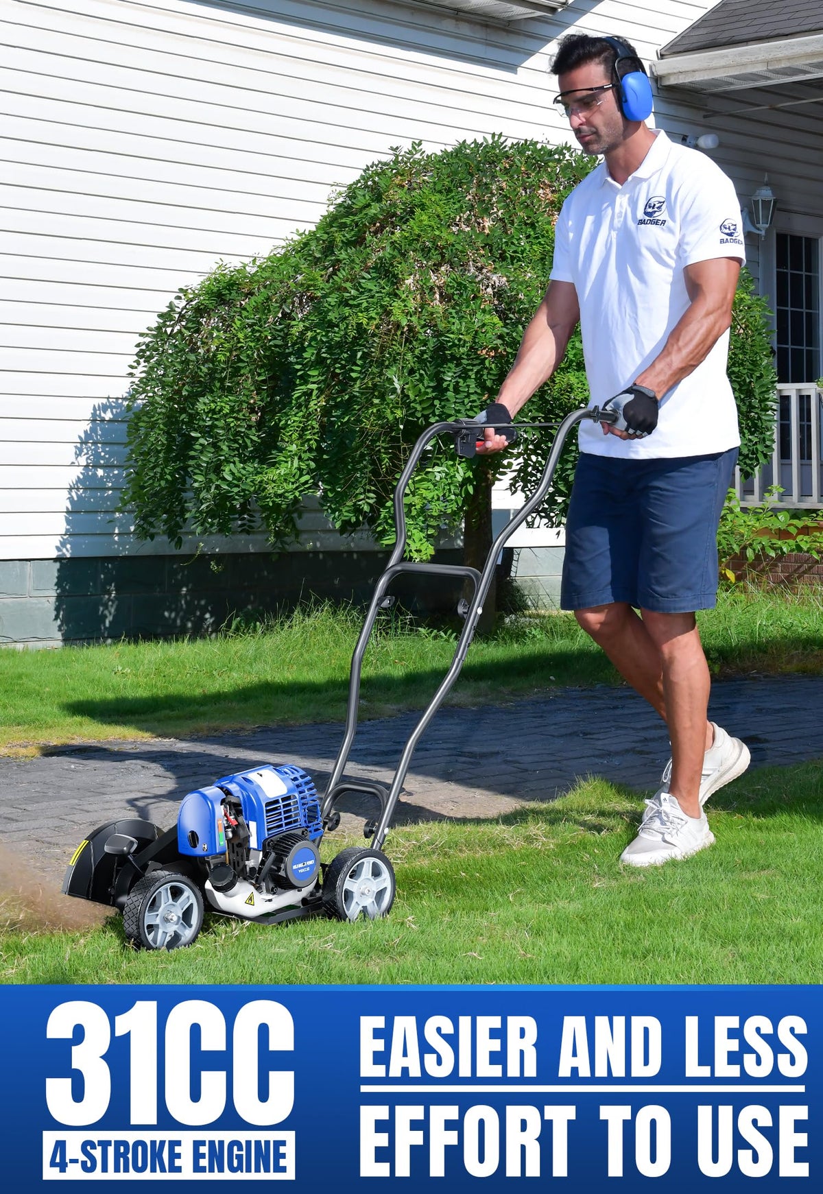 WB31CCED three-height settings enable customizable edging depth.