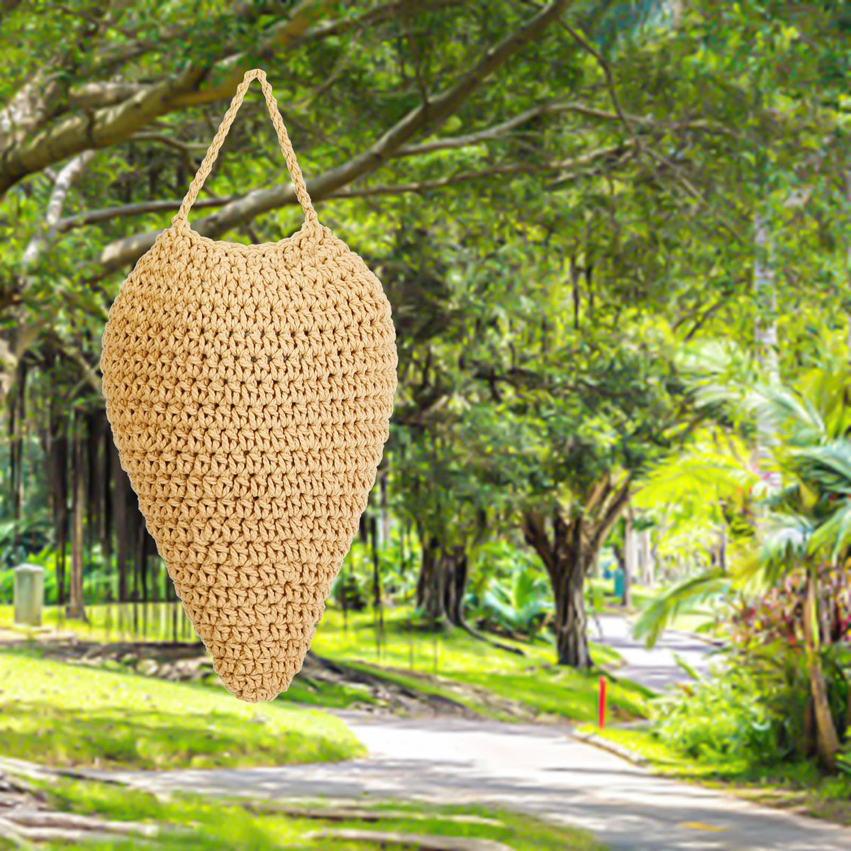WBCBEC 3-pack beige nests provide ample coverage for porches