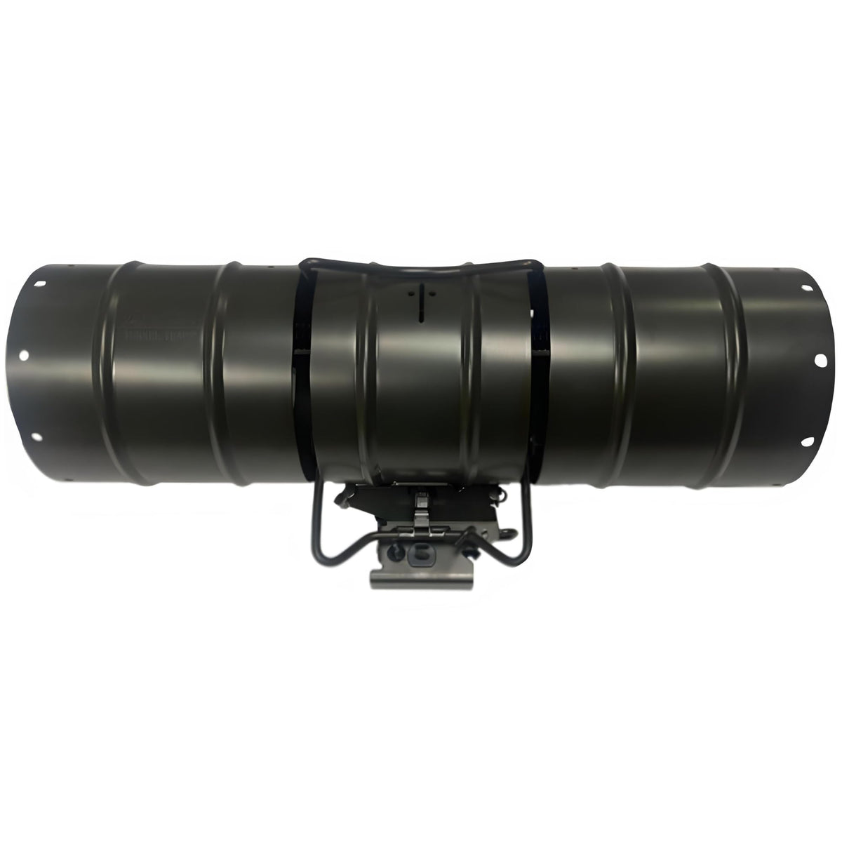 WCS Easy Set Tube Squirrel Trap front view protecting a garden from pests
