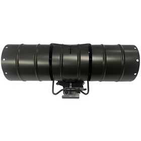 WCS Easy Set Tube Squirrel Trap front view protecting a garden from pests