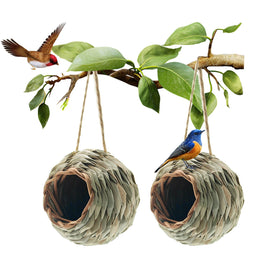 WDEFUN outdoor hanging hummingbird house in garden
