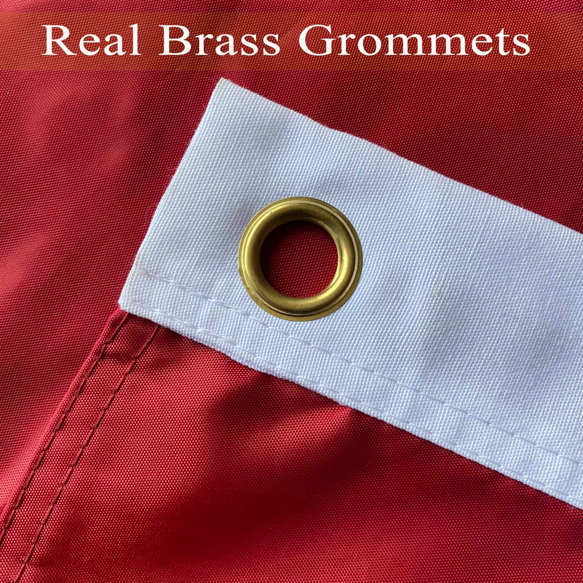 WDGG all-weather flag with UV protection resists sun exposure in any climate.