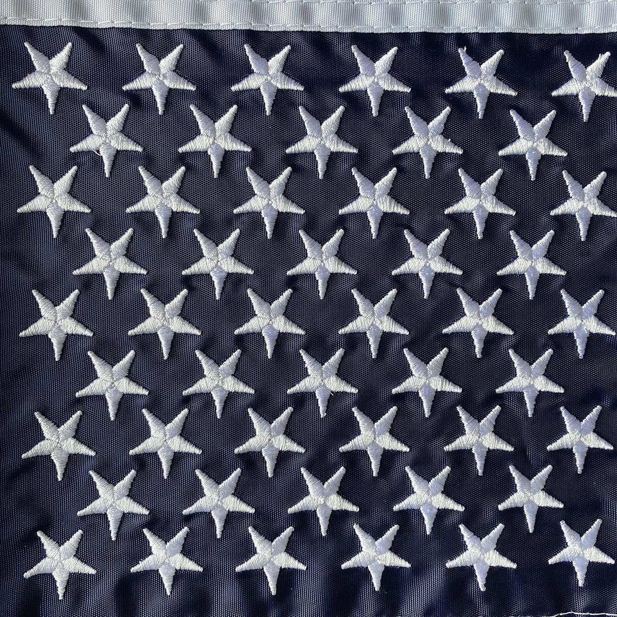 WDGG American flag garden flag with stitched stripes for durable outdoor decor.