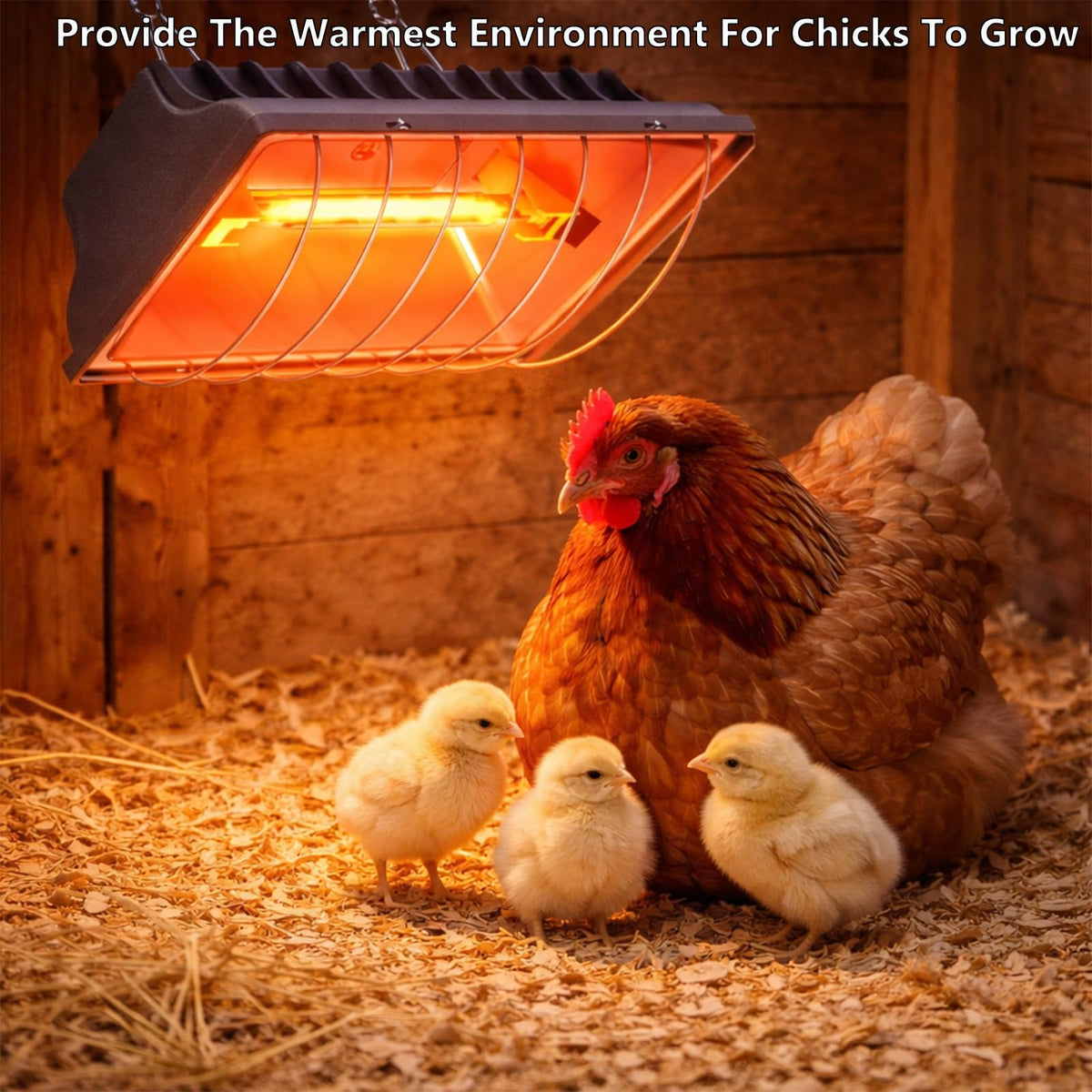 Weartfun chick waterer bucket keeps water clean and spill-free.
