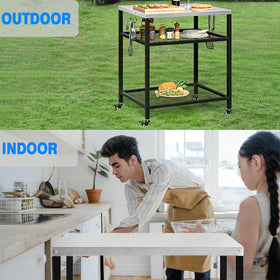WEASHUME mesh plate design for easy cleaning and reduced dust buildup outdoors.