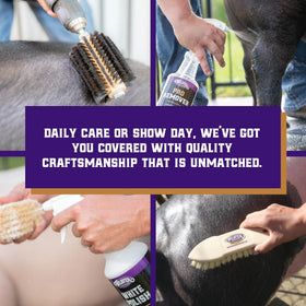 Weaver Livestock show-ring pig whip showcases sleek, professional appearance.