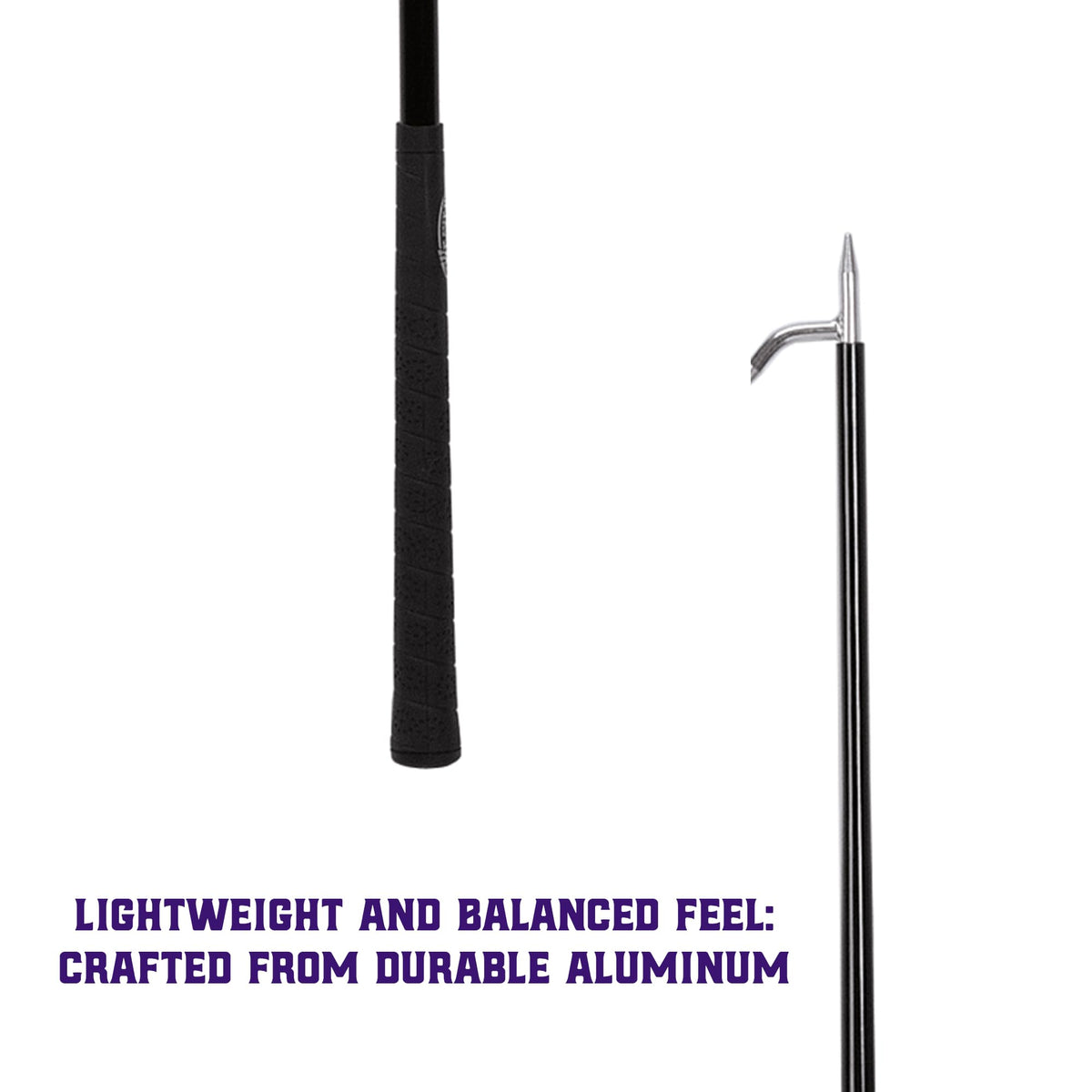 Professional-looking Weaver Livestock show stick highlights the animal during presentation