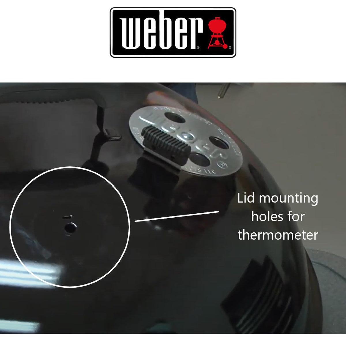 Weber 60540 fits Spirit 200-300 series for reliable temperature readouts.