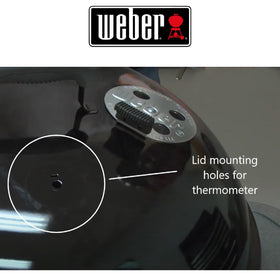 Weber 60540 fits Spirit 200-300 series for reliable temperature readouts.