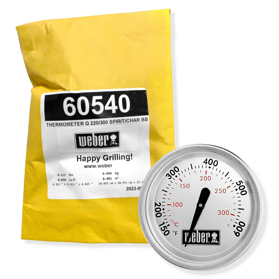 Weber 60540 thermometer probe for precise grilling temperatures on compatible grills.