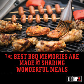 Weber Apple Wood Chunks poultry fish cooking with gentle apple aroma.