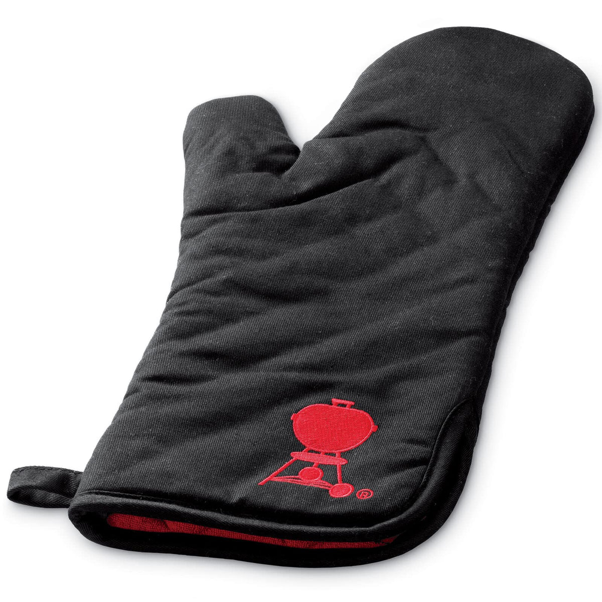 Weber Barbecue Mitt front view offers reliable protection for hot grill handling.