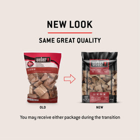 Weber Cherry Wood Chunks ideal with beef for nuanced barbecue