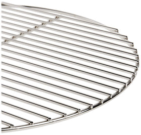 Weber 13.5-inch grate for durable, heavy-duty steel performance.