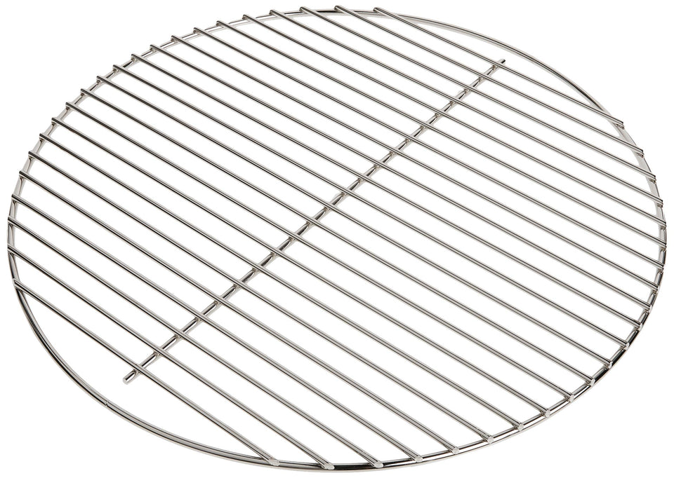 Weber 13.5-inch cooking grate fits Smokey Joe grills for even heat.