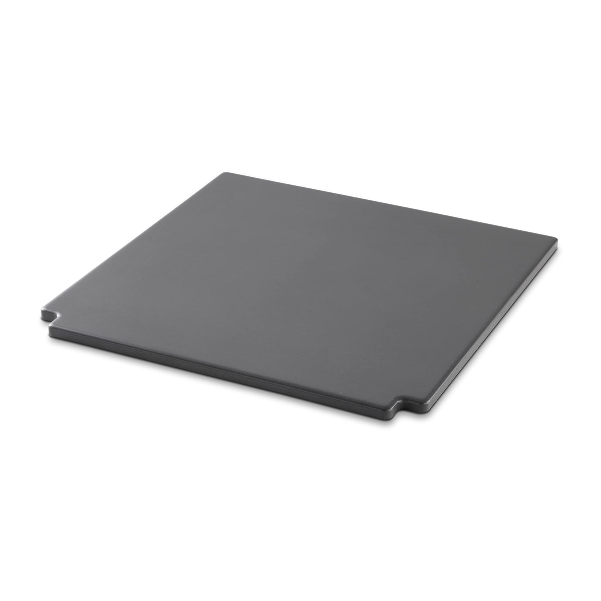Weber Crafted Glazed Baking Stone on grill delivers crisp pizza crust