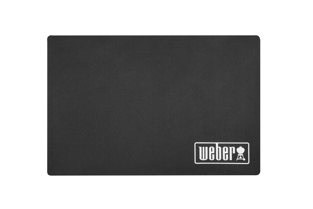 Weber Floor Protection Mat heat-resistant protects patio surfaces during high-heat grilling