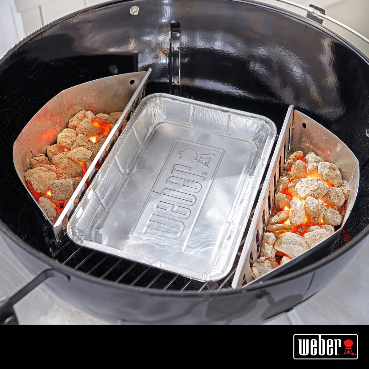 Weber foil drip-pan liners compatibility guide showing model fit.