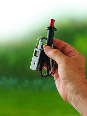 Weber gas-catcher ignition chamber component shown for reliable flame control