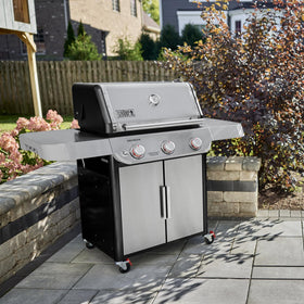Weber Genesis S-315 Weber Crafted Outdoor Kitchen compatibility expands setup options.