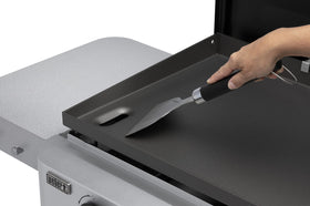 Weber Griddle Dishwasher-safe components simplify cleanup after grilling