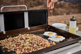 Weber Griddle Hang Loop keeps tools within reach beside the grill