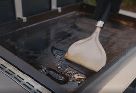 Weber griddle scraper hang loop keeps tool within reach