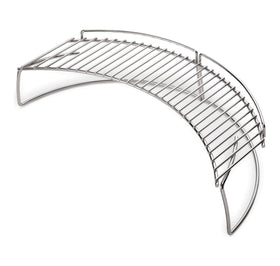 Weber heavy-duty plated steel construction ensures durable grilling use.