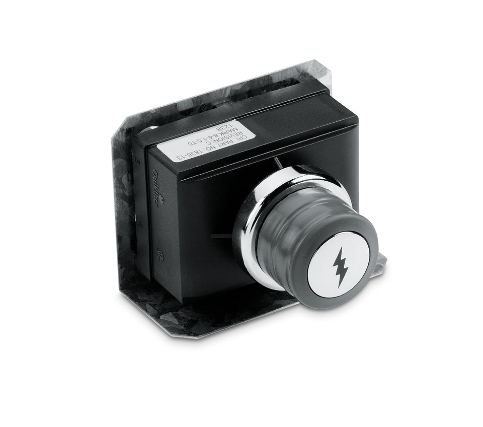 Weber igniter kit installed on Genesis front panel for reliable ignition