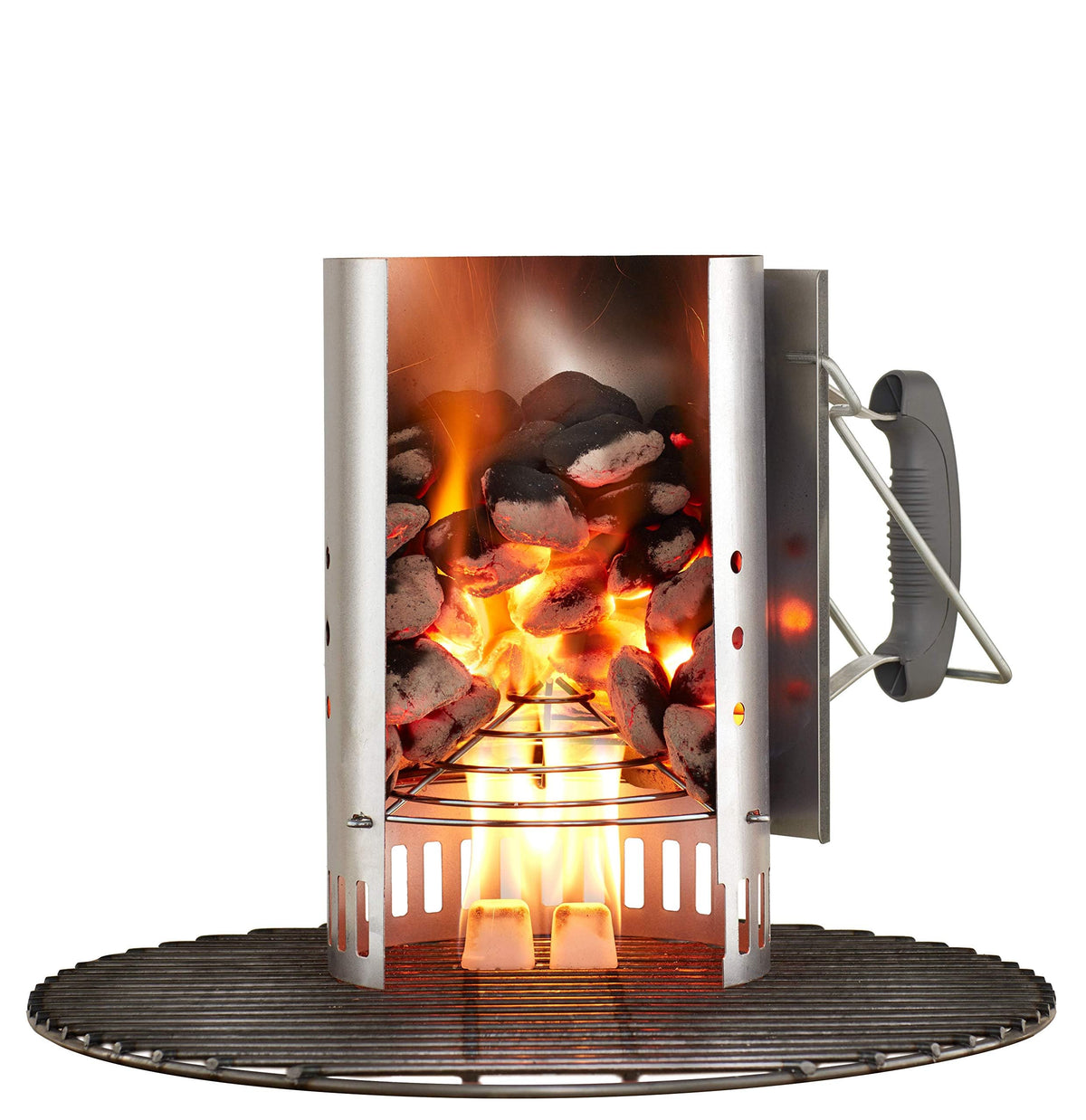 Weber Lighter Cubes light quickly, even on windy days.