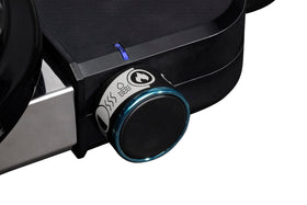 Weber Lumin front access grease tray simplifies cleanup