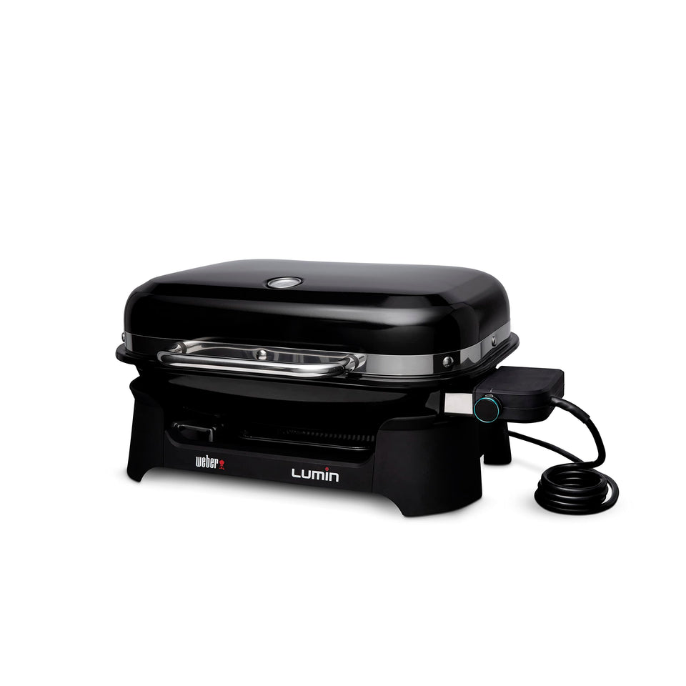 Weber Lumin top view showing compact design for small spaces