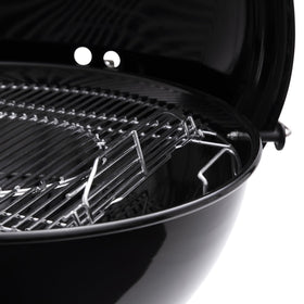 Weber Crafted cooking grate provides durable, even heat for consistent searing.