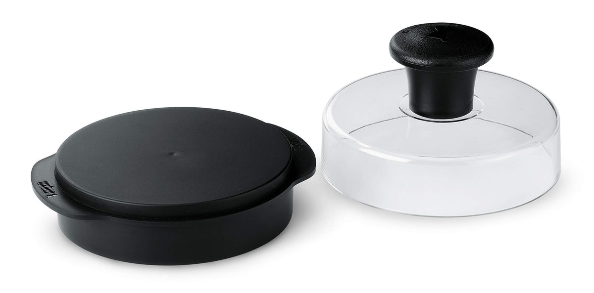 Weber Original Burger Press dimple detail for even thickness