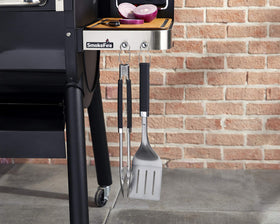 Weber Precision 3-Piece Grilling Tool Set dishwasher safe for easy cleanup