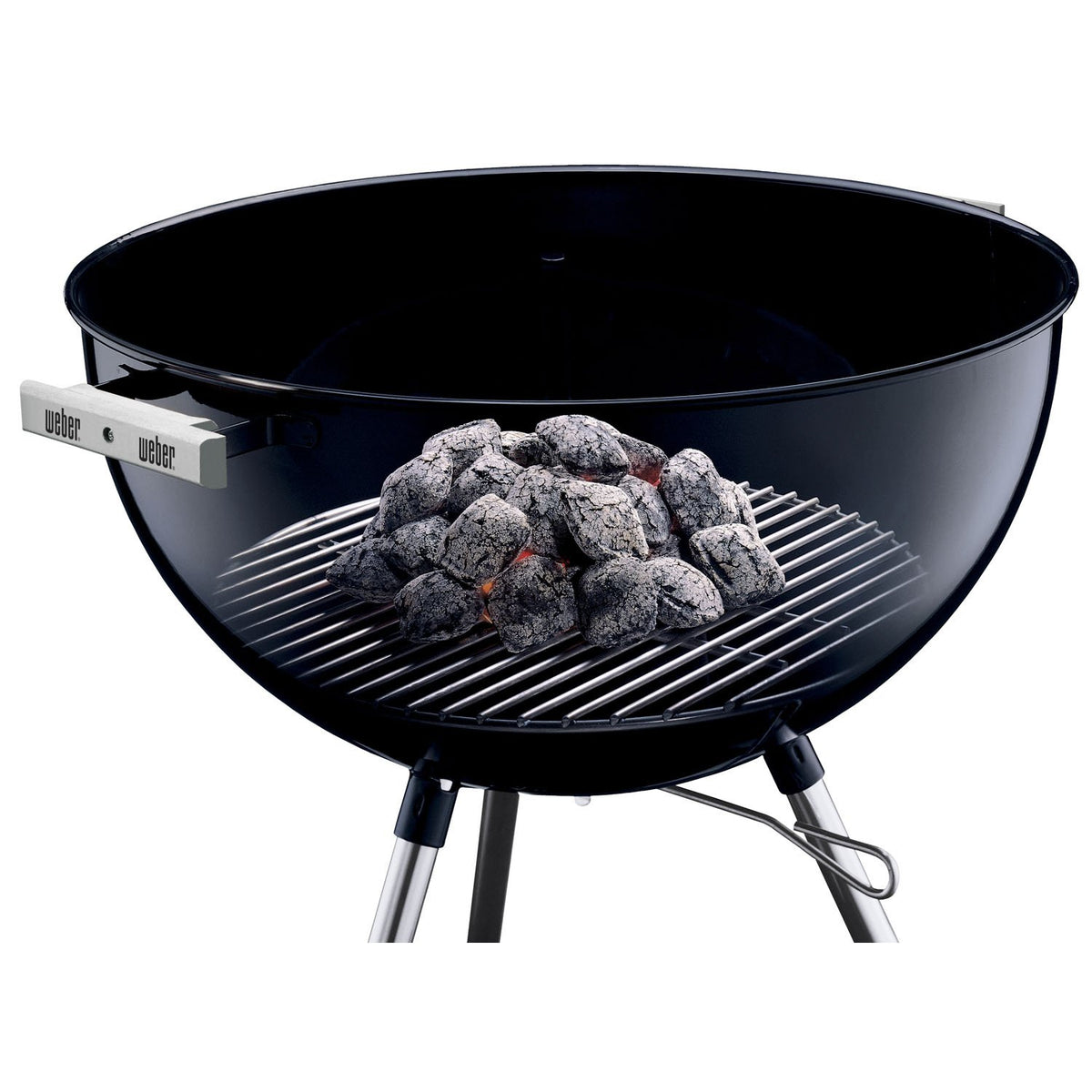 Weber replacement charcoal grate 17-inch heavy-gauge steel withstands heat and weather.