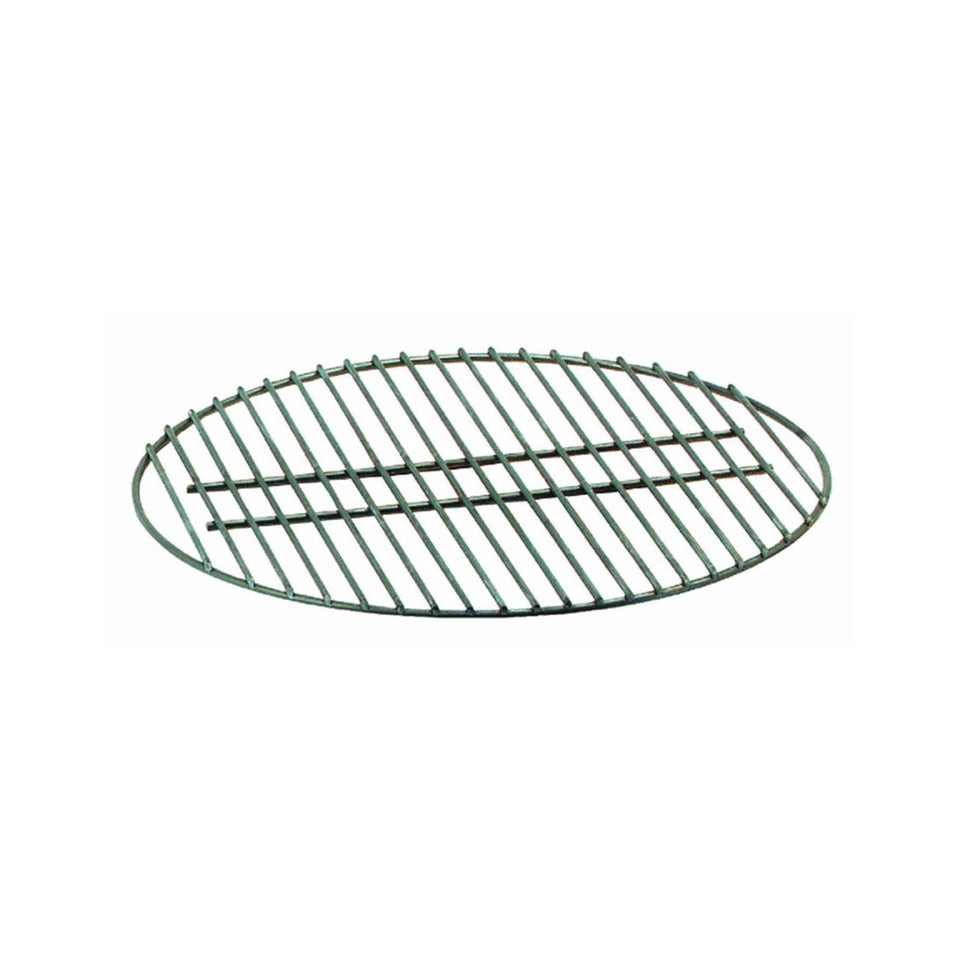 Weber replacement charcoal grate 17-inch inside view shows sturdy support for briquettes.