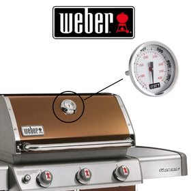 Weber 67088 includes wing nut for secure bezel mounting.