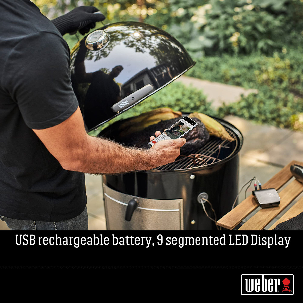 Weber stainless steel BBQ skewers durable and long lasting.