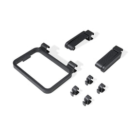 Weber Works organizer kit rail-mounted keeps essentials within easy reach while grilling.
