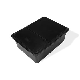 Weber Works storage bin hinged lid for quick access