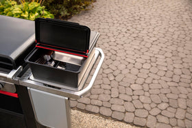 Weber Works compatibility with thirty-six-inch slate griddle and expandable stand