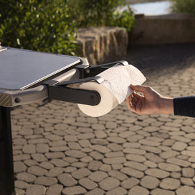 Weber Works four tool hooks offer flexible hanging for spatulas and tongs.