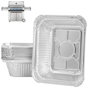 WEBROIL 62007 packaging image highlights Napoleon compatibility for easy grill prep.