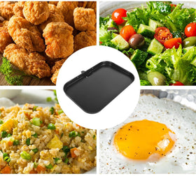 Webroil OG951 griddle pan cooks vegetables and bacon evenly
