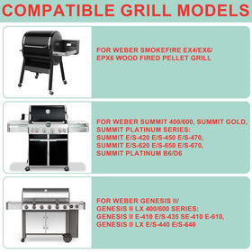 WEBROIL liners fit Weber Genesis II grills, simplifying grease management.