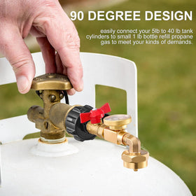 Outdoor-use setup of WedFeir adapter supports safe, controlled fueling.