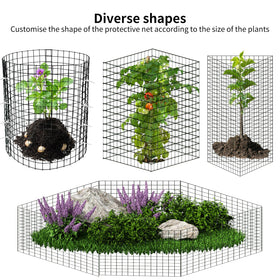 Wedmetal garden protection supports thriving seedlings with flexible design.