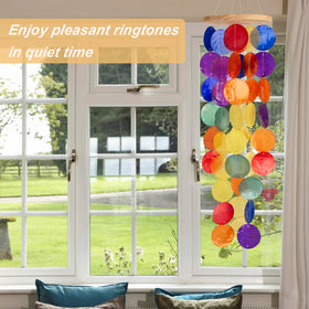 WeDoSoy wind chimes coastal decor for indoor and outdoor spaces.