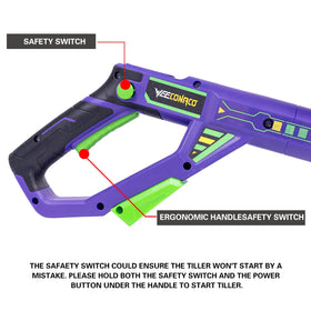 WEECONACO compact tool ideal for small plots and raised beds.